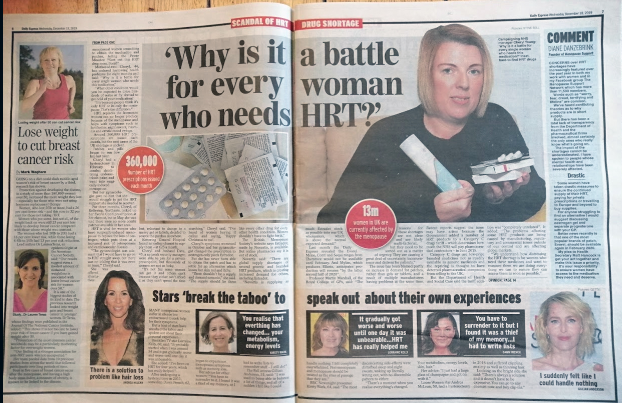 The Menosplaining Timeline 5 HRT shortage